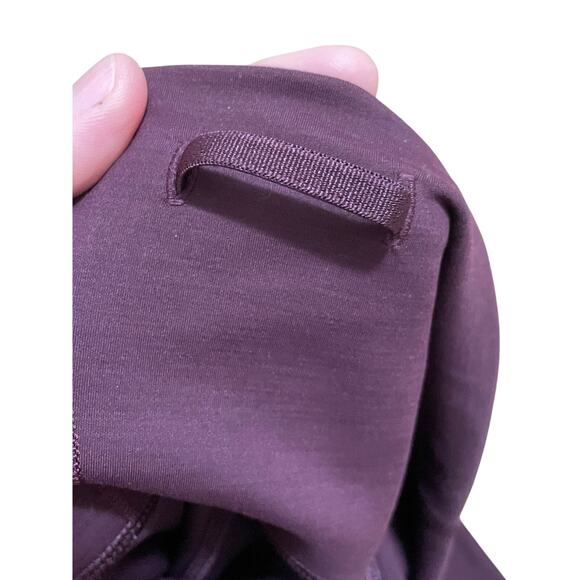 Lululemon Women's 4 Maroon Purple Wunder Train High-Rise Crop 21" Leggings - Picture 5 of 8